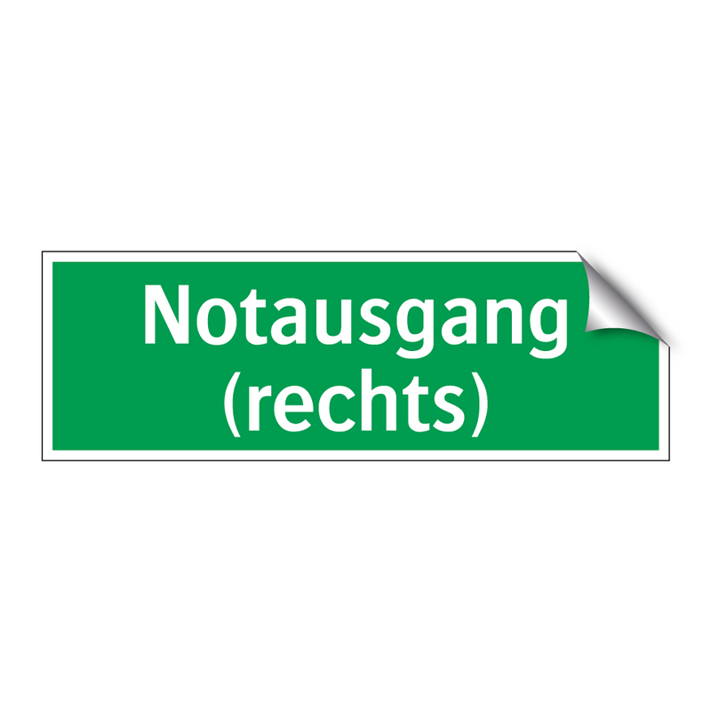 Notausgang (rechts)