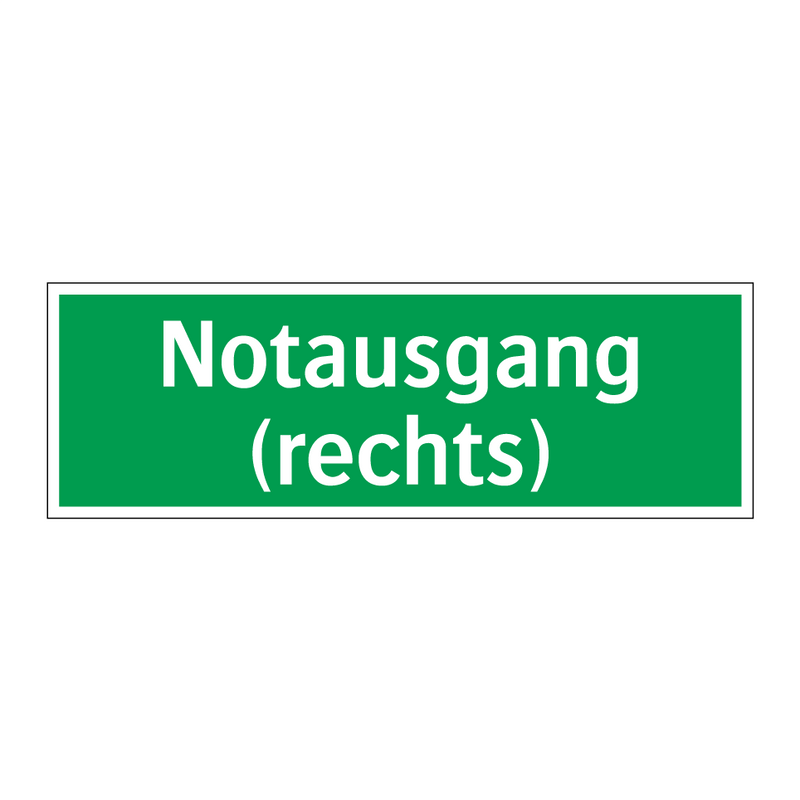 Notausgang (rechts)