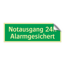 Notausgang 24h Alarmgesichert