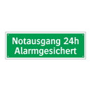 Notausgang 24h Alarmgesichert