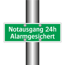 Notausgang 24h Alarmgesichert