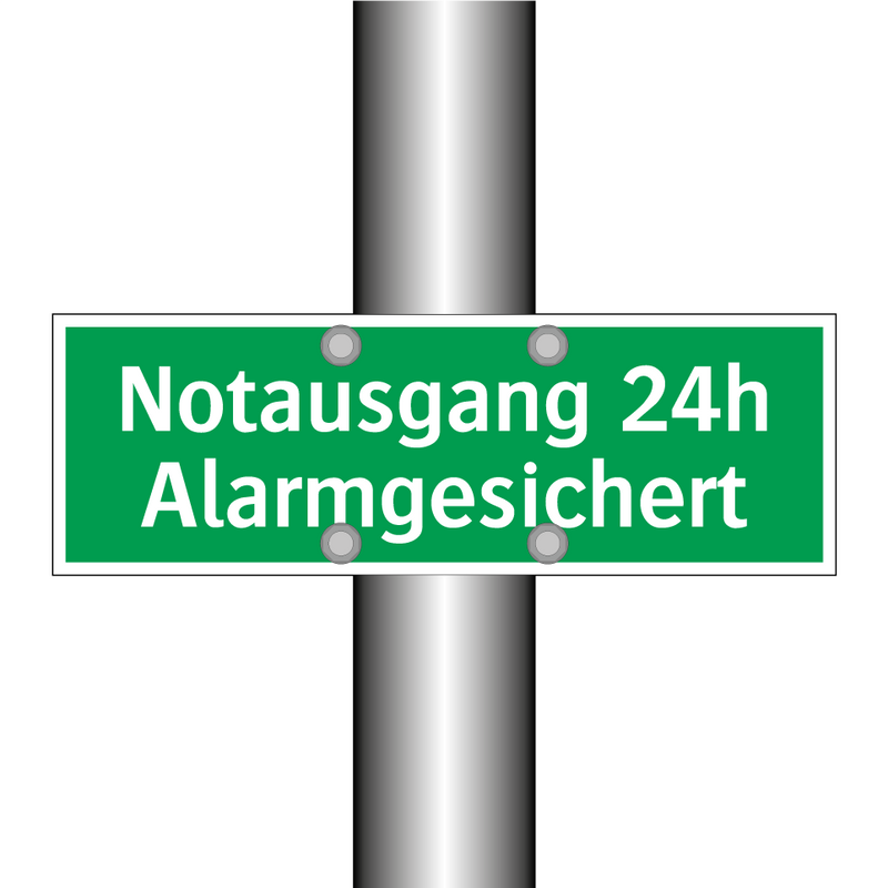 Notausgang 24h Alarmgesichert