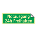 Notausgang 24h Freihalten