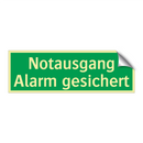 Notausgang Alarm gesichert