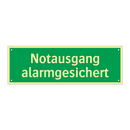 Notausgang alarmgesichert