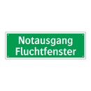 Notausgang Fluchtfenster