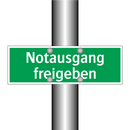 Notausgang freigeben