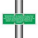 NOTAUSGANG Wenn der Hauptfluchtweg durch Rauch blockiert ist /../