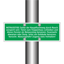 NOTAUSSTIEG Sollte der Hauptfluchtweg durch Rauch versperrt sein /../