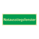 Notausstiegsfenster