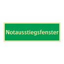 Notausstiegsfenster