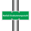 Notfall-Evakuierungsstuhl