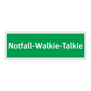 Notfall-Walkie-Talkie