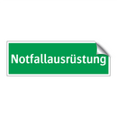 Notfallausrüstung