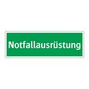 Notfallausrüstung
