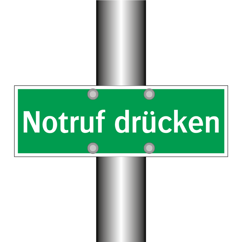 Notruf drücken