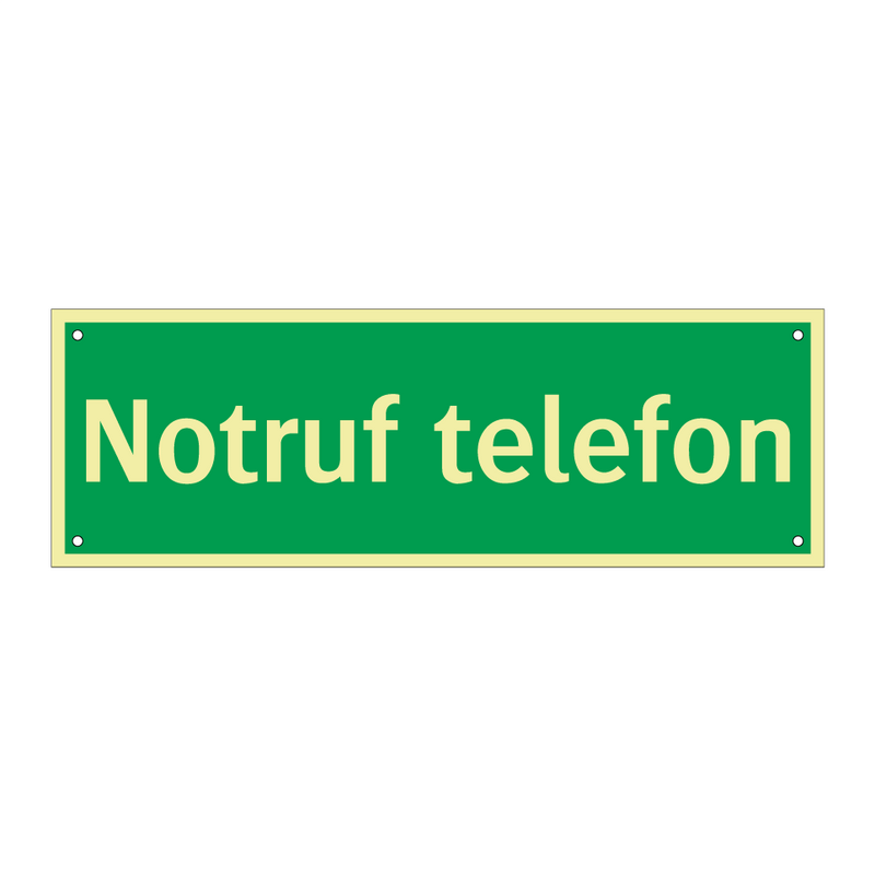 Notruf telefon
