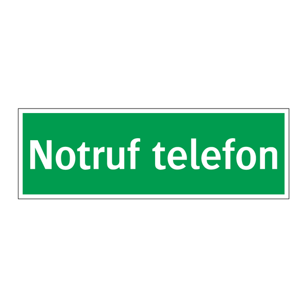 Notruf telefon