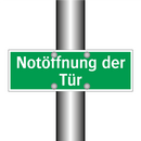 Notöffnung der Tür