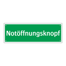 Notöffnungsknopf