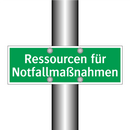 Ressourcen für Notfallmaßnahmen