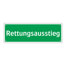Rettungsausstieg