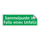 Sammelpunkt im Falle eines Unfalls