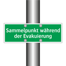Sammelpunkt während der Evakuierung