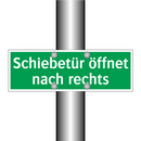 Schiebetür öffnet nach rechts