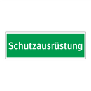 Schutzausrüstung