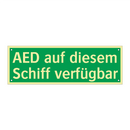 AED auf diesem Schiff verfügbar