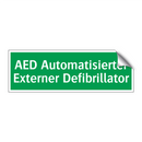 AED Automatisierter Externer Defibrillator