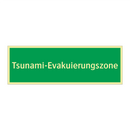 Tsunami-Evakuierungszone