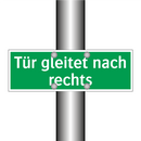 Tür gleitet nach rechts