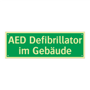 AED Defibrillator im Gebäude