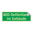 AED Defibrillator im Gebäude