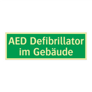 AED Defibrillator im Gebäude