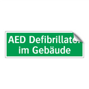 AED Defibrillator im Gebäude