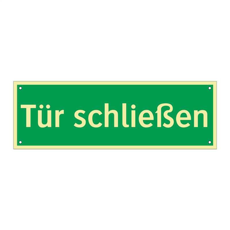 Tür schließen