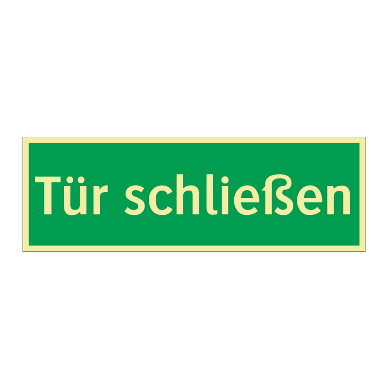 Tür schließen