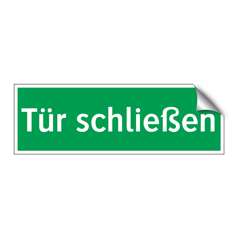 Tür schließen