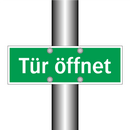 Tür öffnet