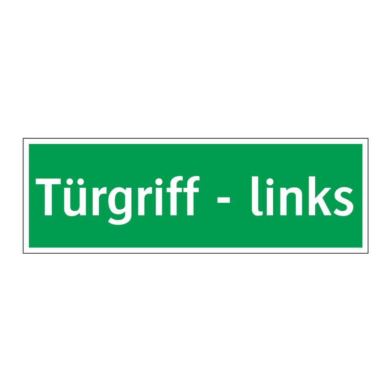 Türgriff - links