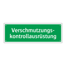 Verschmutzungskontrollausrüstung