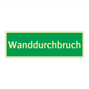 Wanddurchbruch