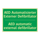 AED Automatisierter Externer Defibrillator /.../ - AED automatic external defibrillator /.../
