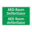 AED-Raum Defibrillator - AED Room defibrillator