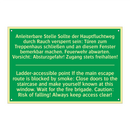 Anleiterbare Stelle Sollte der /.../ - Ladder-accessible point If the /.../
