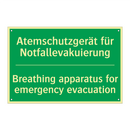 Atemschutzgerät für Notfallevakuierung /.../ - Breathing apparatus for emergency /.../