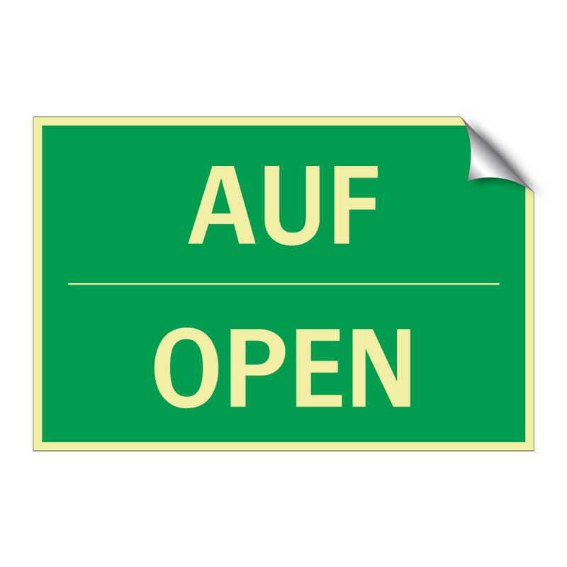 AUF - OPEN